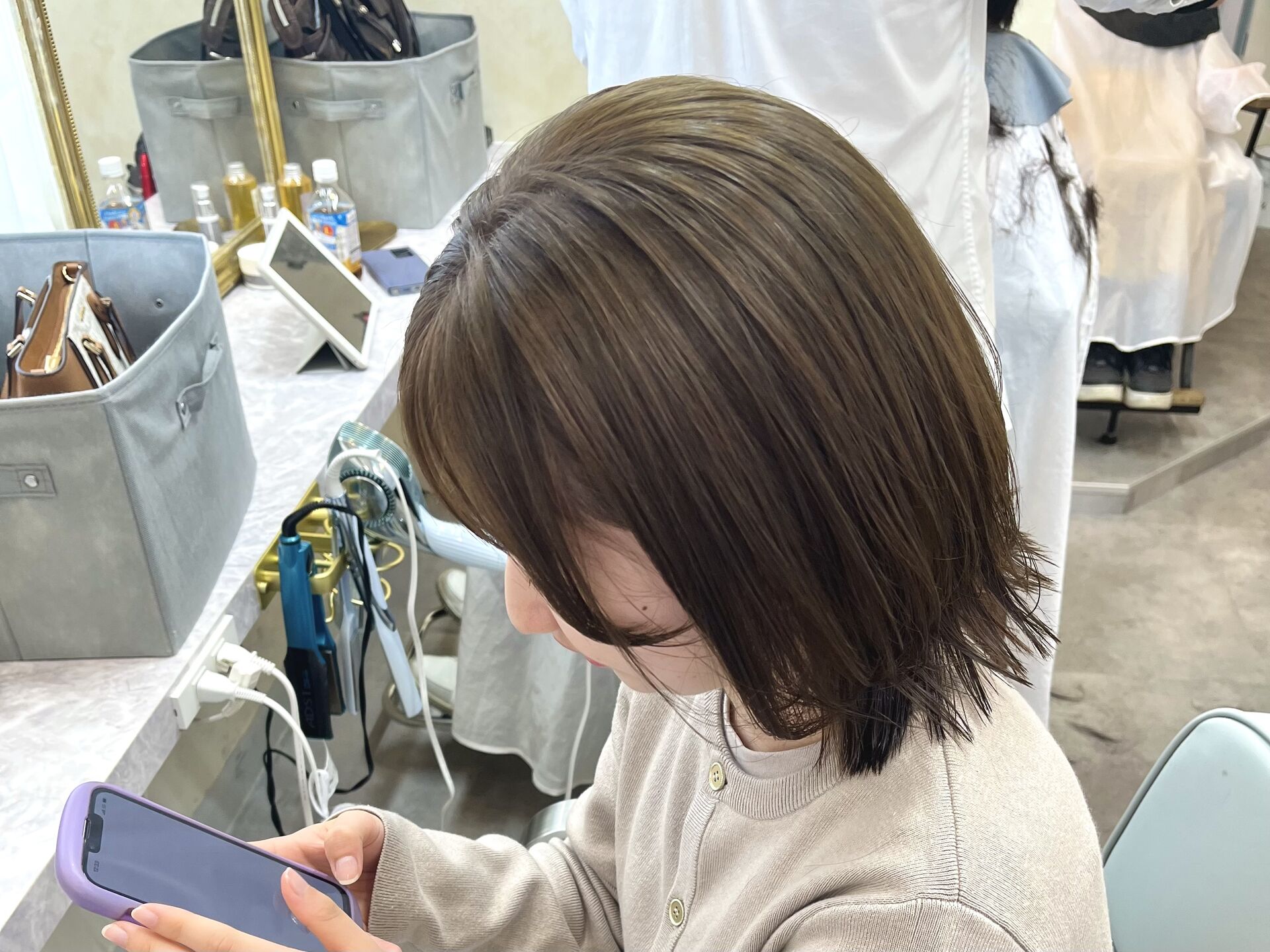 イエベ春グレージュ🌷