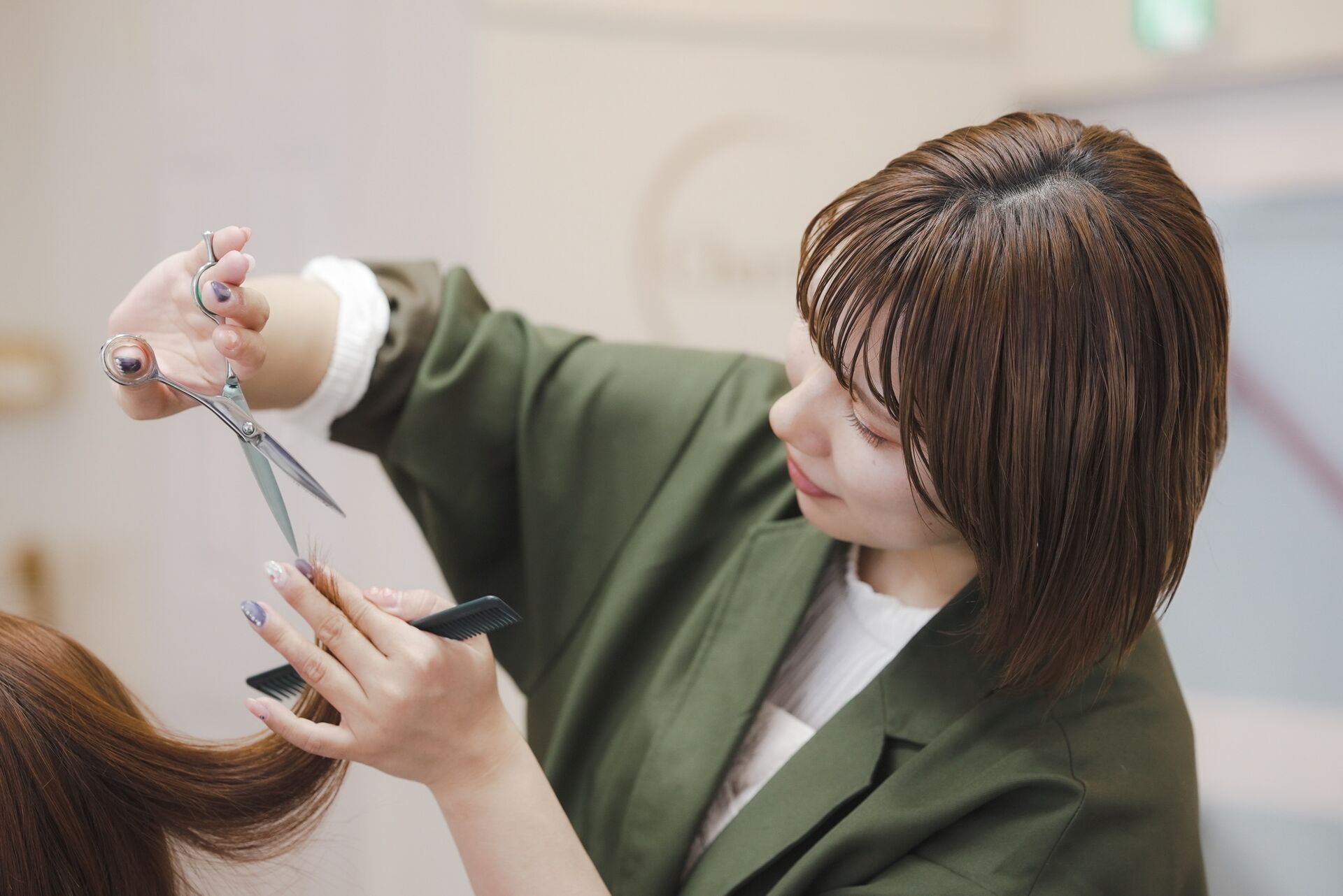 出遅れました！スタイリストの瑚碧です⸜🌷︎⸝